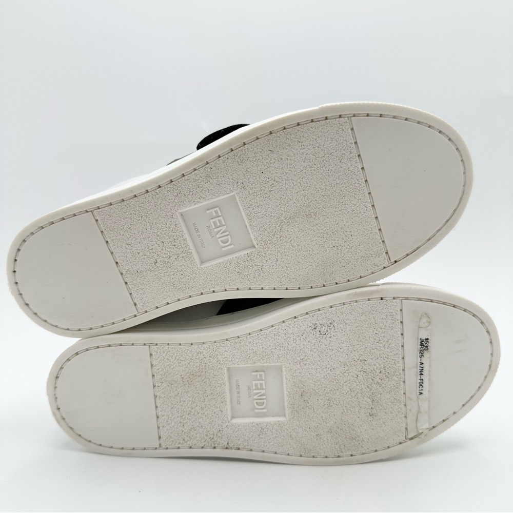 Fendi Monogram FF Nappa leather unisex junior sneakers - Picture 11 of 14